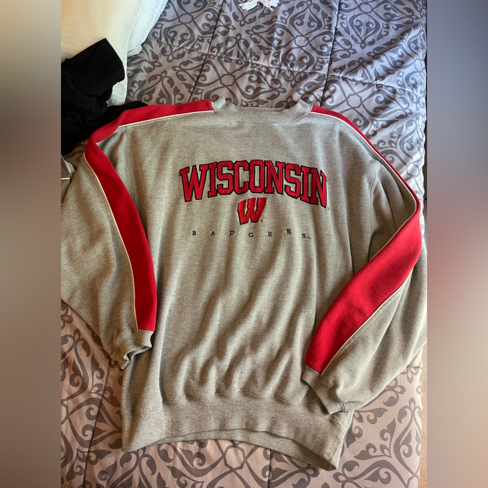 Wisconsin Badger Vintage Sweatshirt